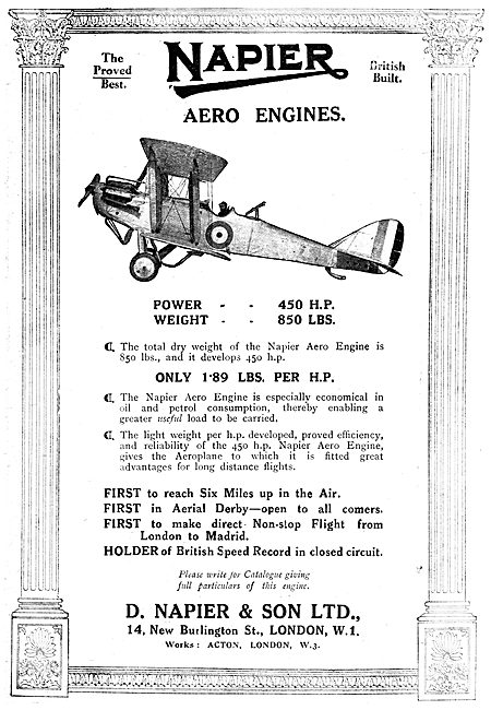 Napier Aero Engines                                              