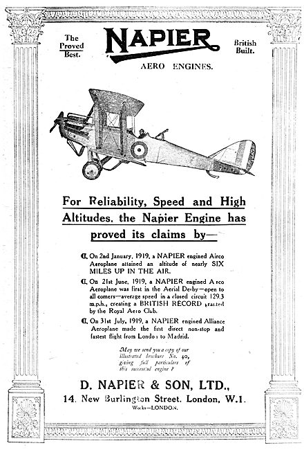Napier Aero Engines                                              