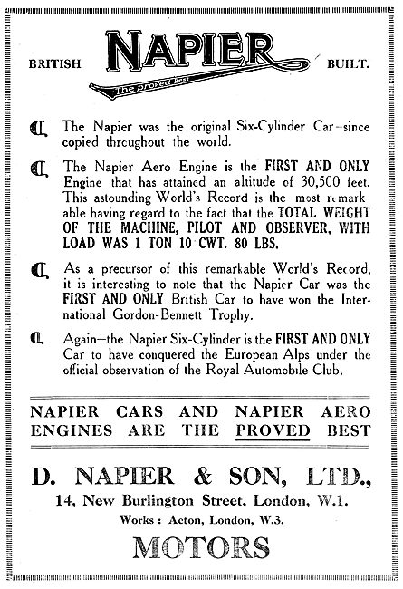 Napier Aero Engines                                              