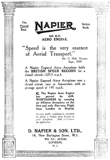 Napier Aero Engines                                              