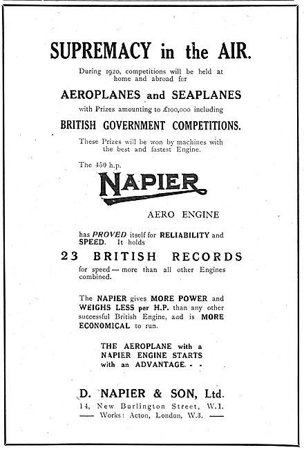 Napier Supremacy In The Air                                      