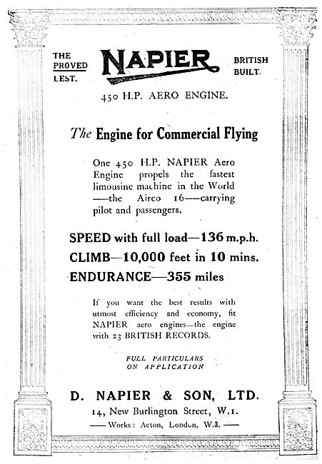 Napier Aero Engine                                               