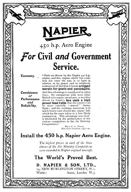 Napier Aero Engine                                               