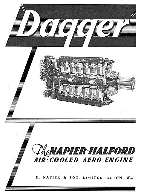 Napier-Halford Dagger Aero Engine                                