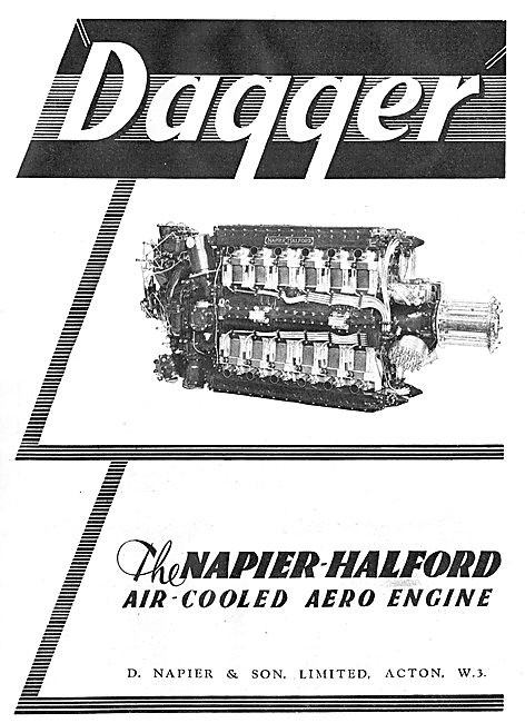 Napier-Halford Dagger Aero Engine                                