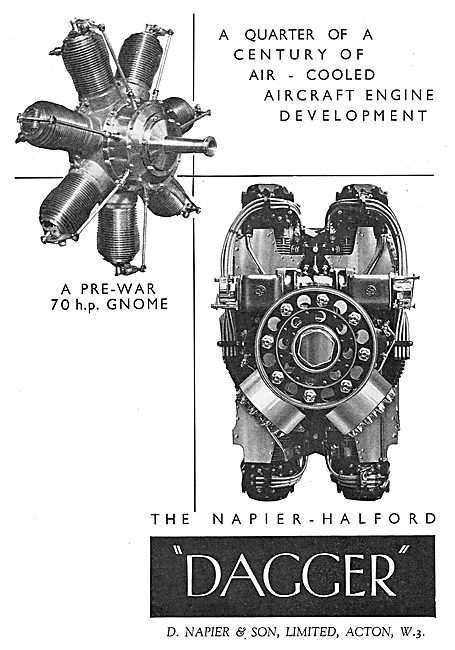 Napier-Halford Dagger Aero Engine                                
