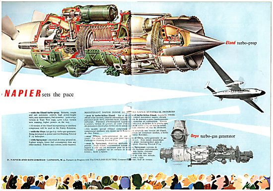 Napier Aero Engines 1956                                         