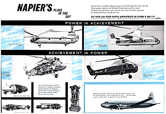 Napier Aero Engines 1959                                         