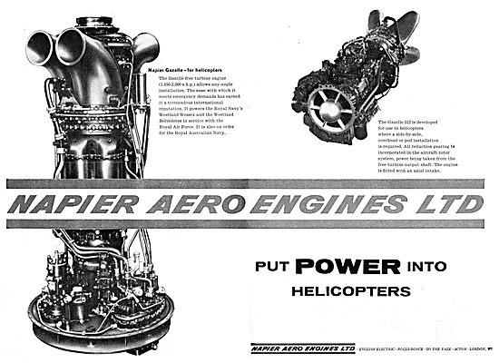 Napier Aero Engines 1962                                         