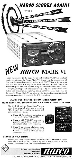 Narco Avionics - Narco Mk VI Nav/Comm                            