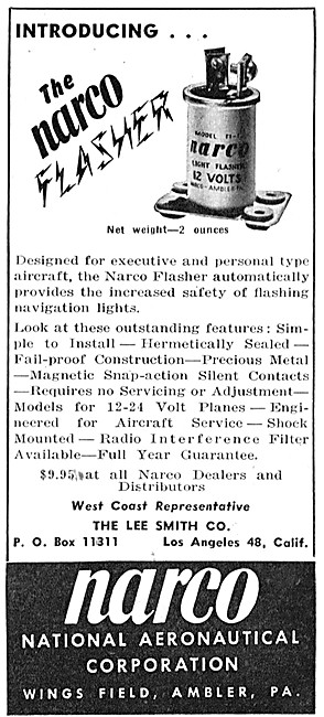 Narco Flashing Navigation Light System                           