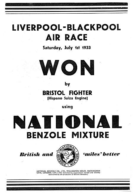 National Benzole Liverpool Blackpool Air Race                    