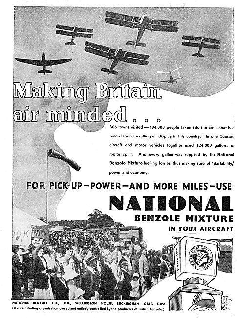 National Benzole - Making Britain Air Minded                     