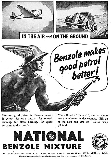 National Benzole Aviation Fuel                                   