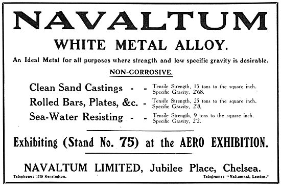 Navaltum White Metal Alloy                                       