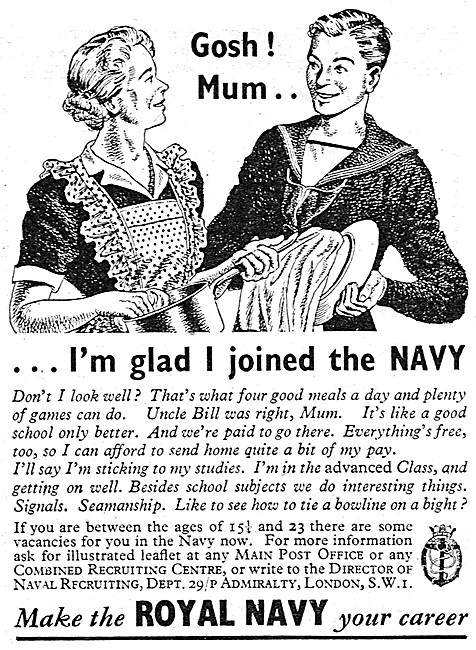 Royal Navy Technicians & Seamen                                  