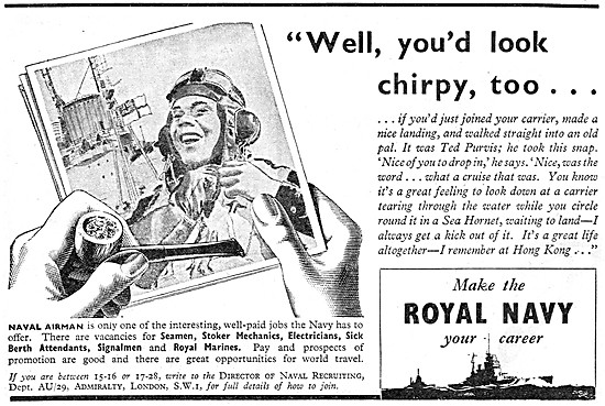 Royal Navy Recruitment - Seamen & Aircrew                        