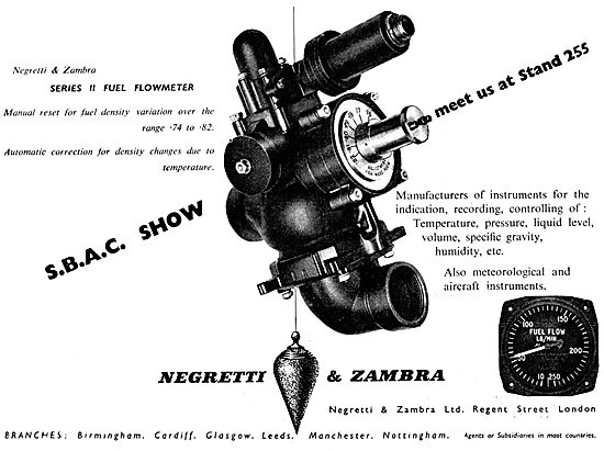 Negretti & Zambra Series II Fuel Flowmeter                       