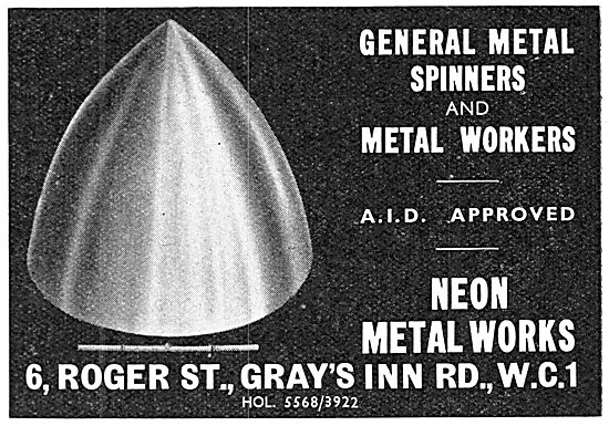 Neon Metal Works. Metal Spinners & Metal Workers                 