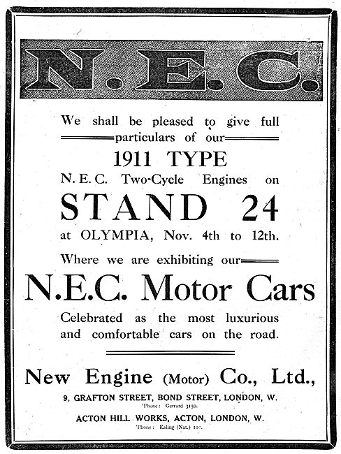 New Engine (Motor) Co - Aero Engines                             