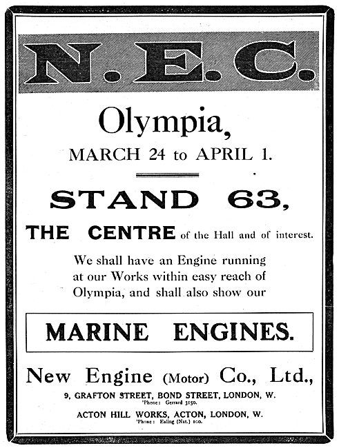 N.E.C. New Engine Aero-Engines                                   