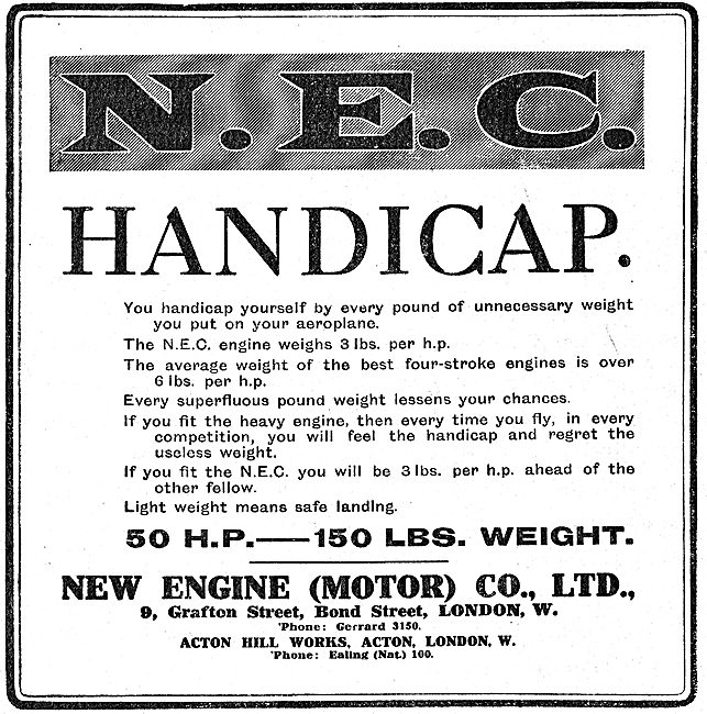 NEC Lightweight Aero Engines                                     