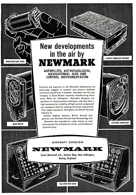 Louis Newmark Mach Meter                                         