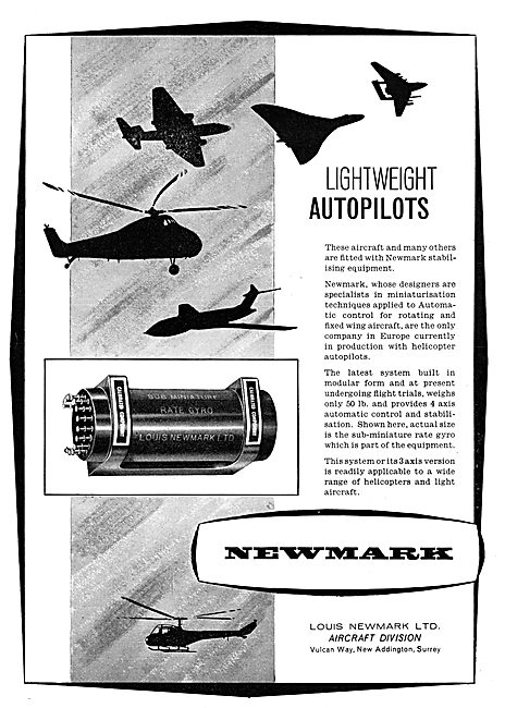 Newmark Lightweight Autopilots                                   