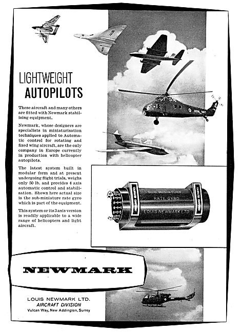 Newmark Lightweight Helicopter Autopilots                        