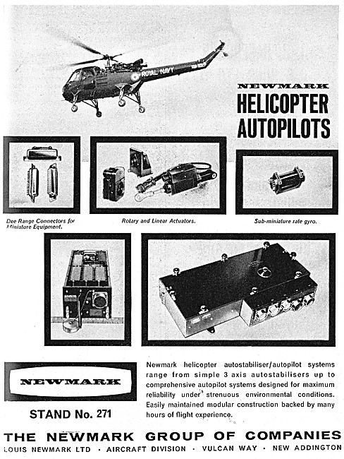 Newmark Helicopter Autostabiliser & Autopilot Systems            