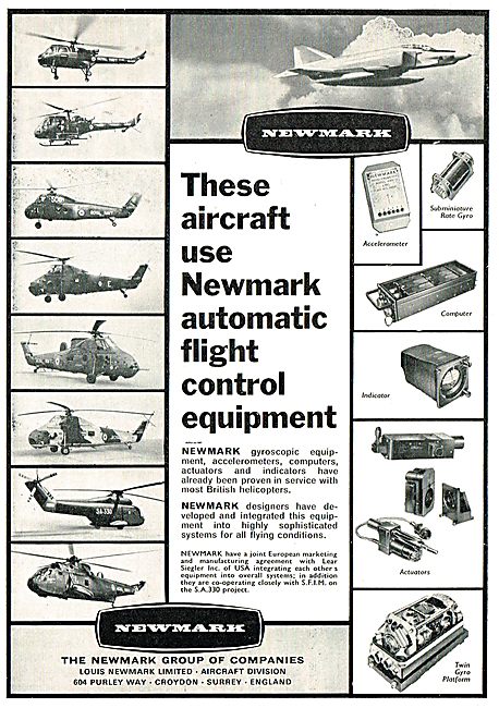 Newmark Flight Control Equipment                                 