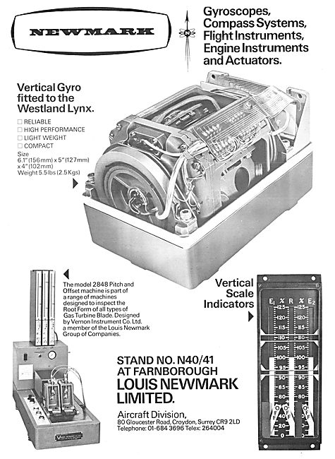 Newmark Gyroscopes & Compass Systems                             