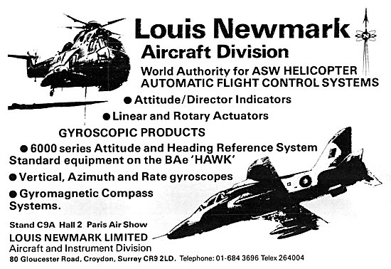 Louis Newmark Helicopter Flight Control Systems                  