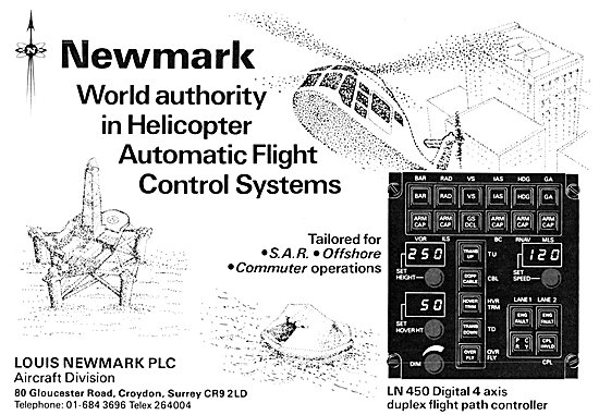 Newmark Helicopter Flight Control Systems                        