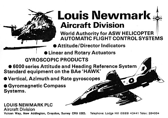 Louis Newmark Automatic Flight Control Systems                   