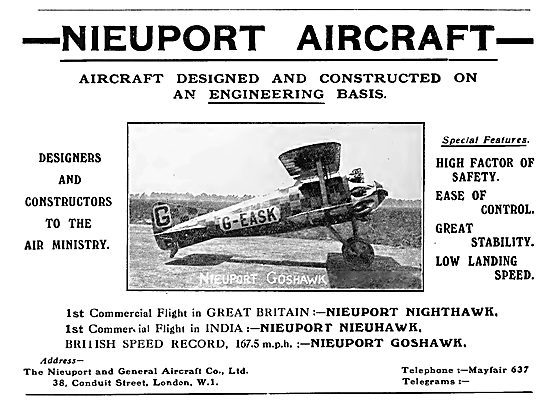 Nieuport Goshawk                                                 