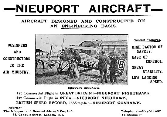 Nieuport Goshawk                                                 