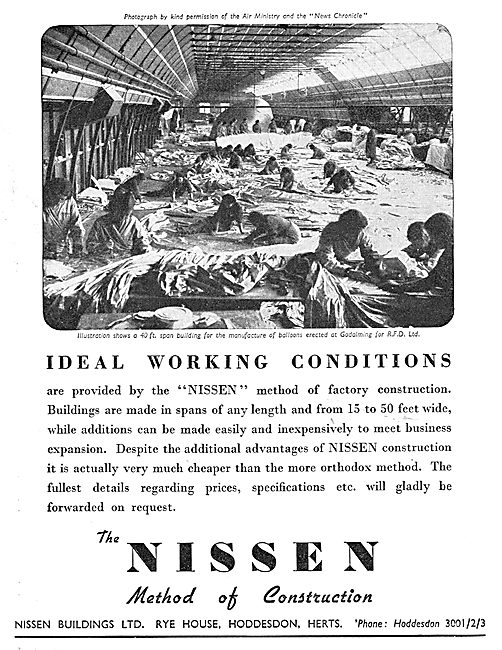 Nissen Buildings For Airfields                                   