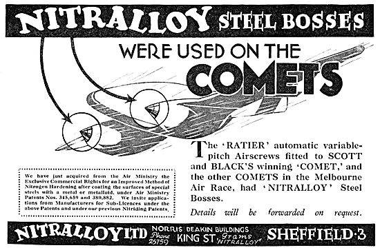 Nitralloy Steels - Nitriding                                     