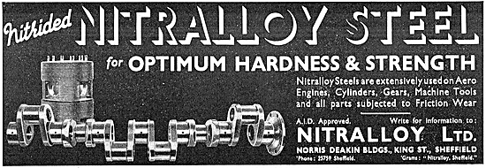 Nitralloy Steels - Nitrided Steel                                