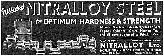 Nitralloy Steels                                                 