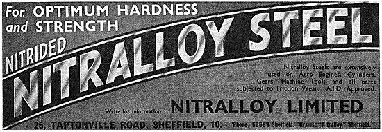 Nitralloy Steels                                                 