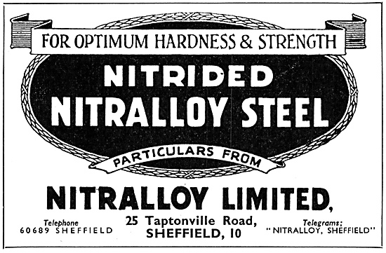 Nitrided Nitralloy Steel                                         