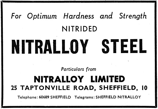 Nitrided Nitralloy Steel                                         