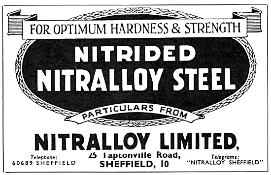 Nitralloy Steels                                                 