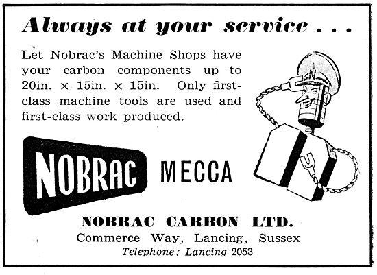 Nobrac Carbons MECCA  AGROBRAC  HY-ALT  BRACSEAL                 