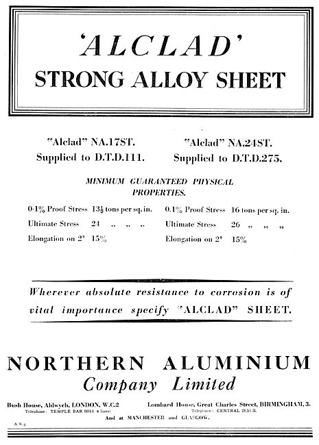 Northern Aluminium - Aluminium Alloys. Alclad                    