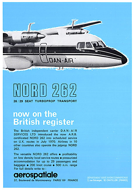 Aerospatiale Nord 262                                            