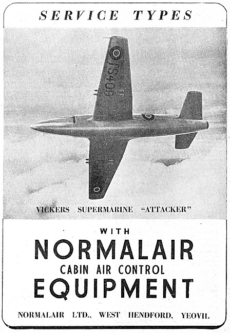 Normalair Cabin Air Control Equipment 1948                       