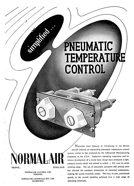 Normalair Cabin Atmosphere Control                               